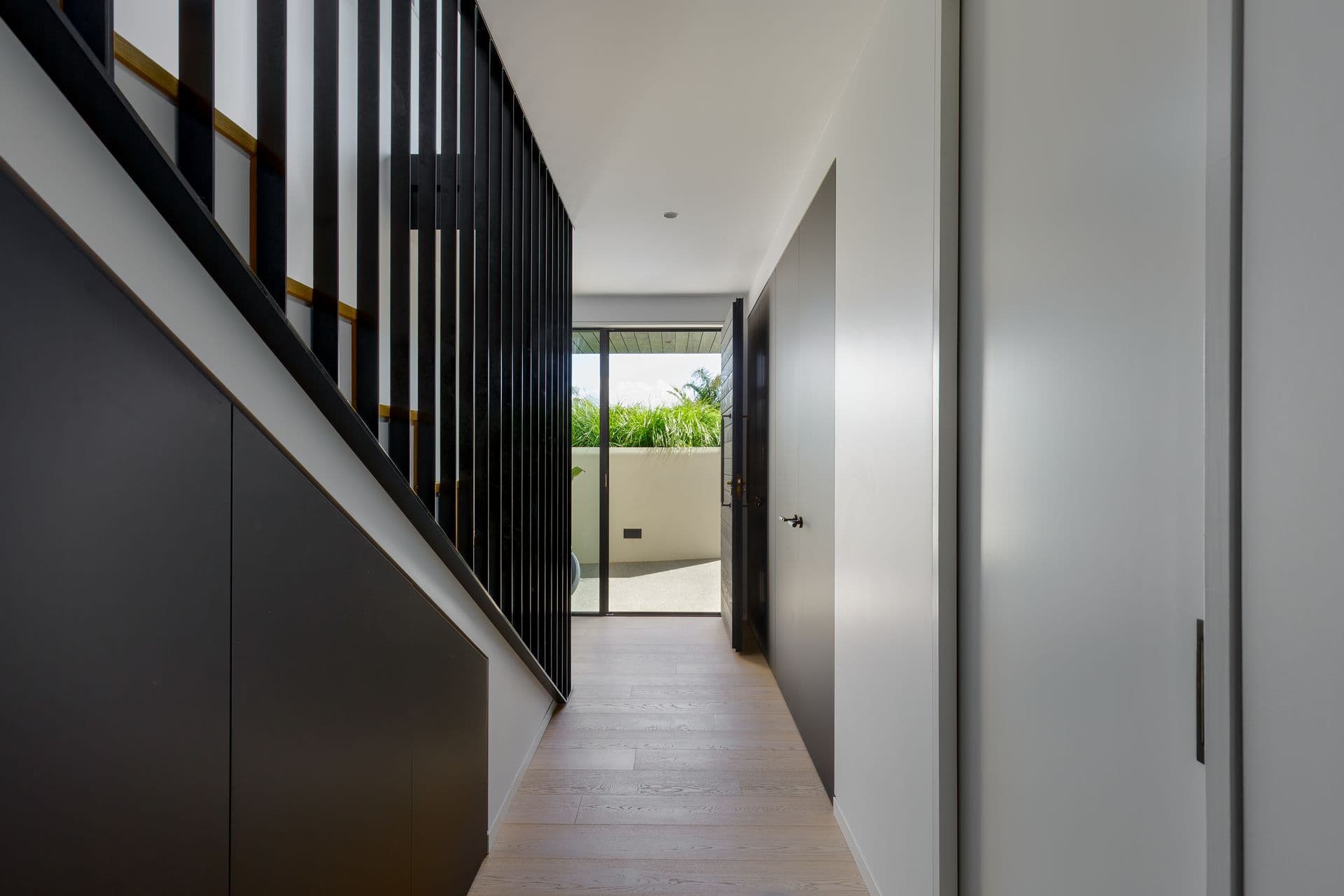 The stair hall