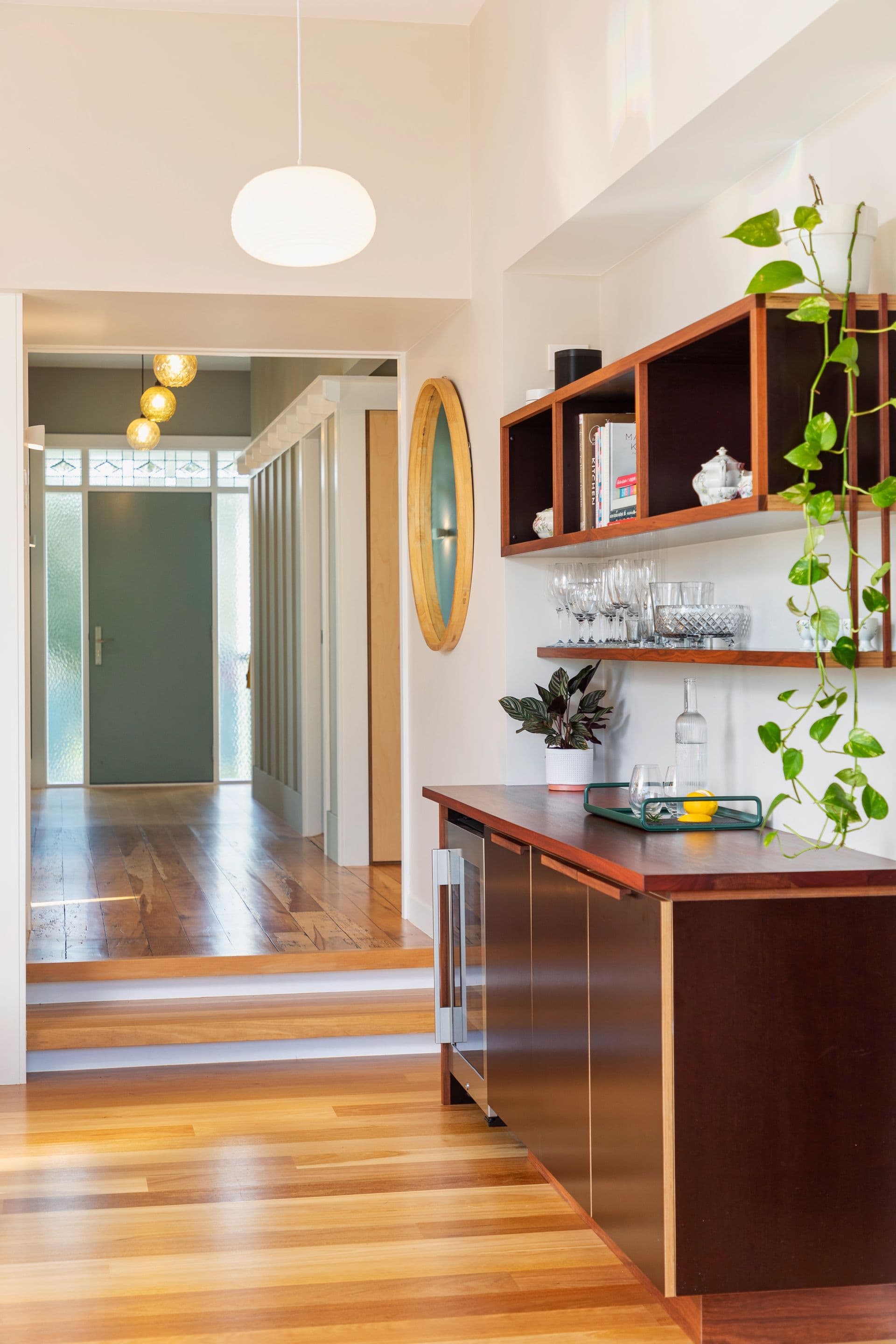 The hallway