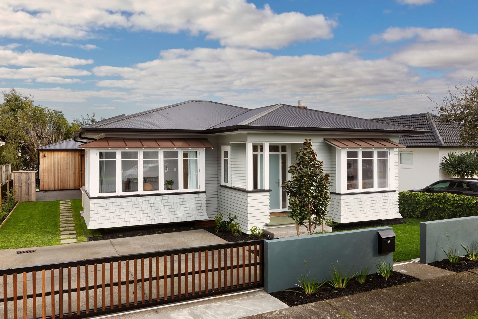 Challinor bungalow in Mt Albert from the street