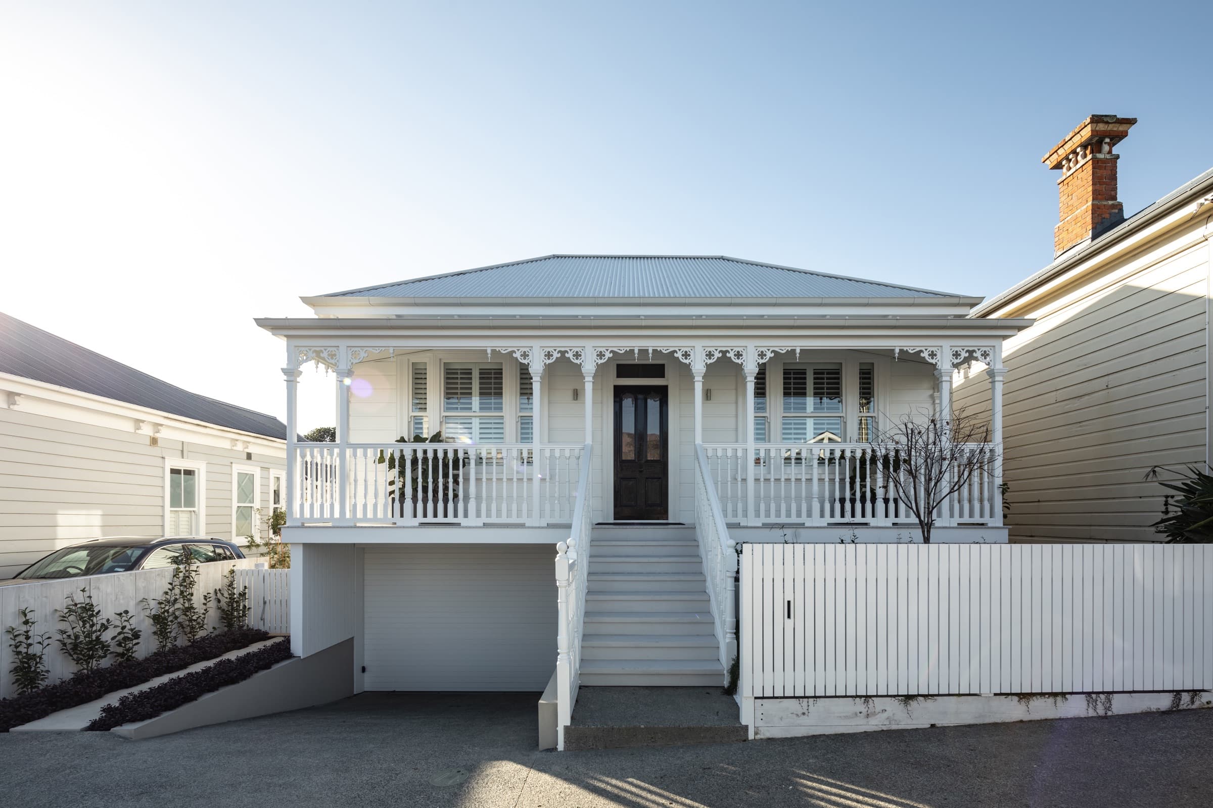 Restored character villa renovation in Auckland by Glenbuild